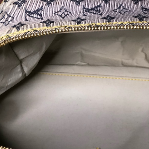 Vintage Denim Louis Vuitton Satchel - Picture 10 of 17